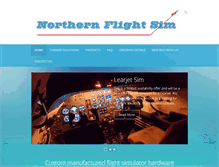 Tablet Screenshot of northernflightsim.com